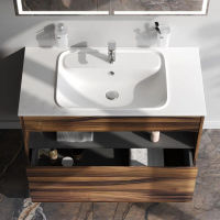 Тумба под раковину AM.PM Func 100 см 1 ящик (pull-out) / M8FFUX1001OF дерево текстурир-ое — 3