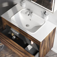 Тумба под раковину AM.PM Func 100 см 1 ящик (pull-out) / M8FFUX1001OF дерево текстурир-ое — 2