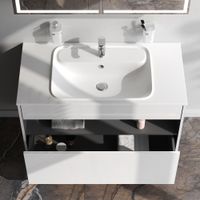 Тумба под раковину AM.PM Func 100 см 1 ящик (pull-out) / M8FFUX1001WG белый глянец — 3