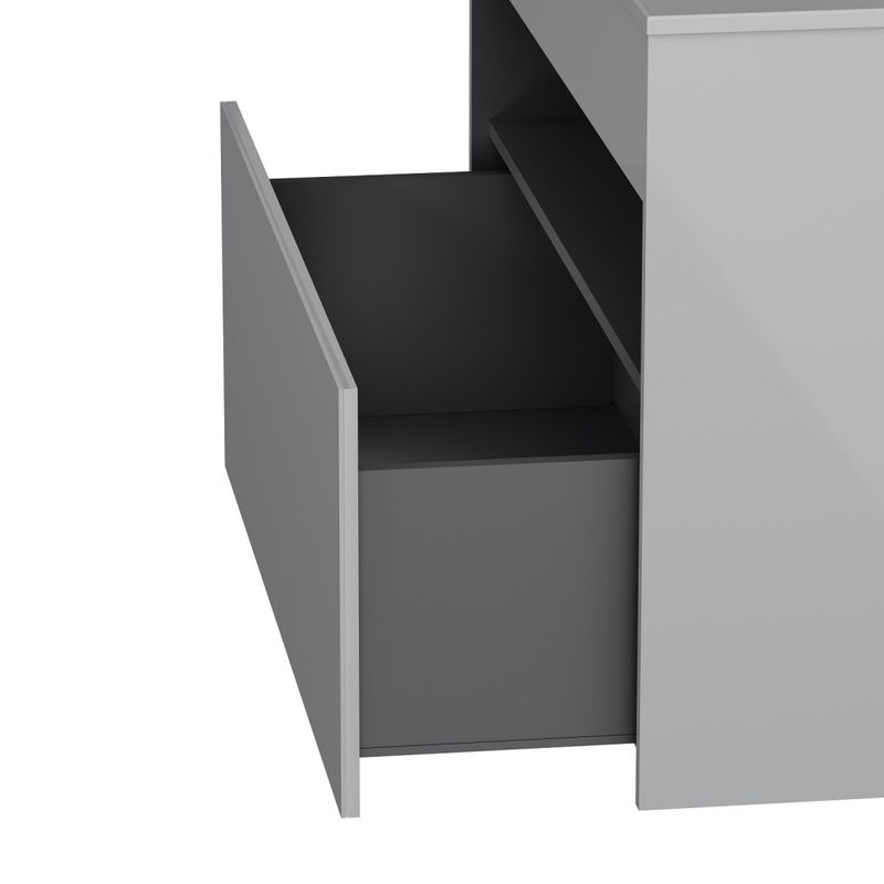 Тумба под раковину AM.PM Func 100 см 1 ящик (pull-out) / M8FFUX1001WG белый глянец