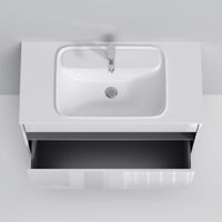 Тумба под раковину AM.PM Func 100 см 1 ящик (pull-out) / M8FFUX1001WG белый глянец — 8