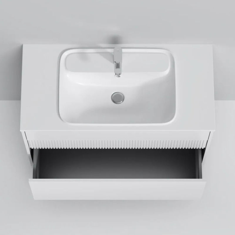 Тумба под раковину AM.PM Func 100 см 2 ящика (push-to-open) / M8FFUX1002WM белый матовый