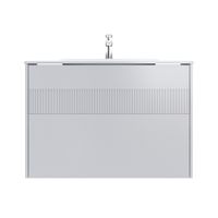 Тумба под раковину AM.PM Func 100 см 2 ящика (push-to-open) / M8FFUX1002WM белый матовый — 1