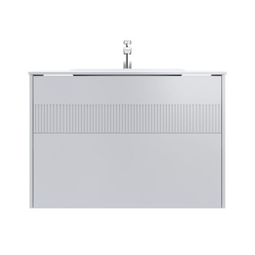 Тумба под раковину AM.PM Func 100 см 2 ящика (push-to-open) / M8FFUX1002WM белый матовый