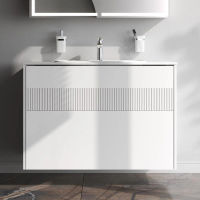 Тумба под раковину AM.PM Func 100 см 2 ящика (push-to-open) / M8FFUX1002WM белый матовый — 6