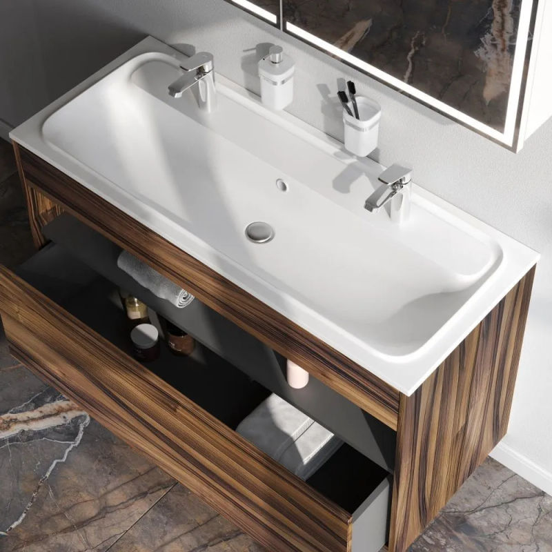 Тумба под раковину AM.PM Func 120 см 1 ящик (pull-out) / M8FFUX1201OF дерево текстурир-ое