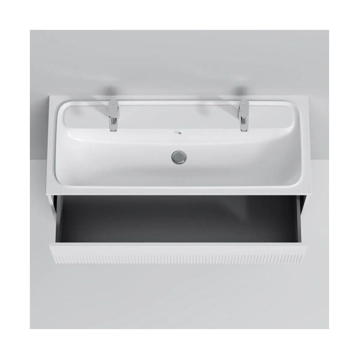 M8FFUX1202WM Func, База 2 ящика (push-to-open), 120 см, цвет белый матовый