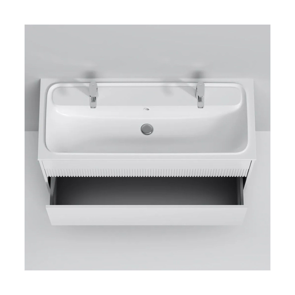M8FFUX1202WM Func, База 2 ящика (push-to-open), 120 см, цвет белый матовый