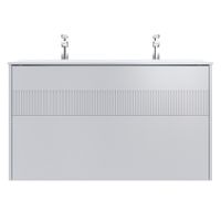 Тумба под раковину AM.PM Func 120 см 2 ящика (push-to-open) / M8FFUX1202WM белый матовый — 1