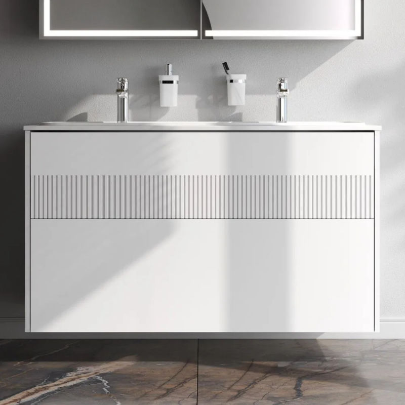 M8FFUX1202WM Func, База 2 ящика (push-to-open), 120 см, цвет белый матовый