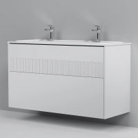 Тумба под раковину AM.PM Func 120 см 2 ящика (push-to-open) / M8FFUX1202WM белый матовый — 2