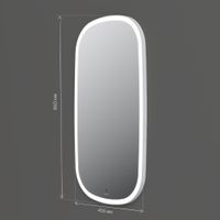 Зеркало AM.PM Func 45×86 см с LED-подсветкой и ИК-сенсор / M8FMOX0451WGH — 1