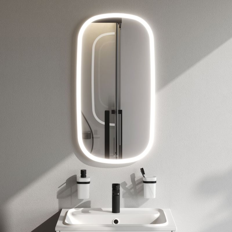 Зеркало AM.PM Func 45×86 см с LED-подсветкой и ИК-сенсор / M8FMOX0451WGH