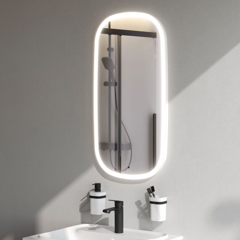 Зеркало AM.PM Func 45×86 см с LED-подсветкой и ИК-сенсор / M8FMOX0451WGH