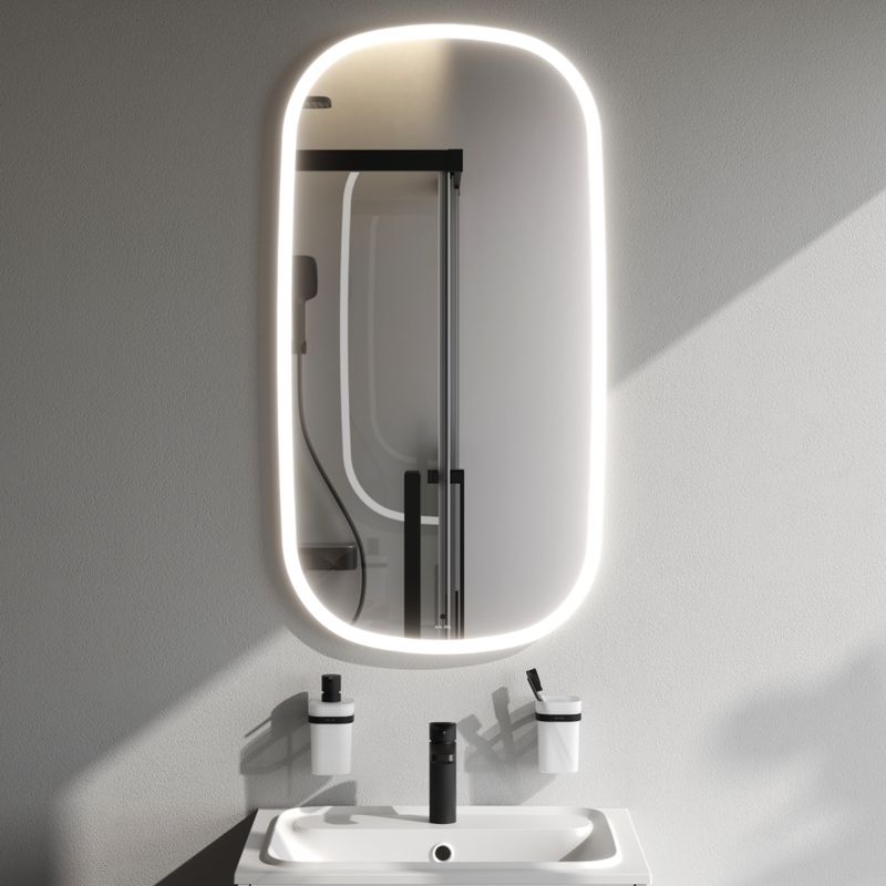 Зеркало AM.PM Func 55×100 см с LED-подсветкой и ИК-сенсор / M8FMOX0551WGH