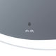 M8FMOX0551WGH Зеркало универсальное с контурной LED-подсветкой, ИК- сенсором,вытянутое, 55*100 см