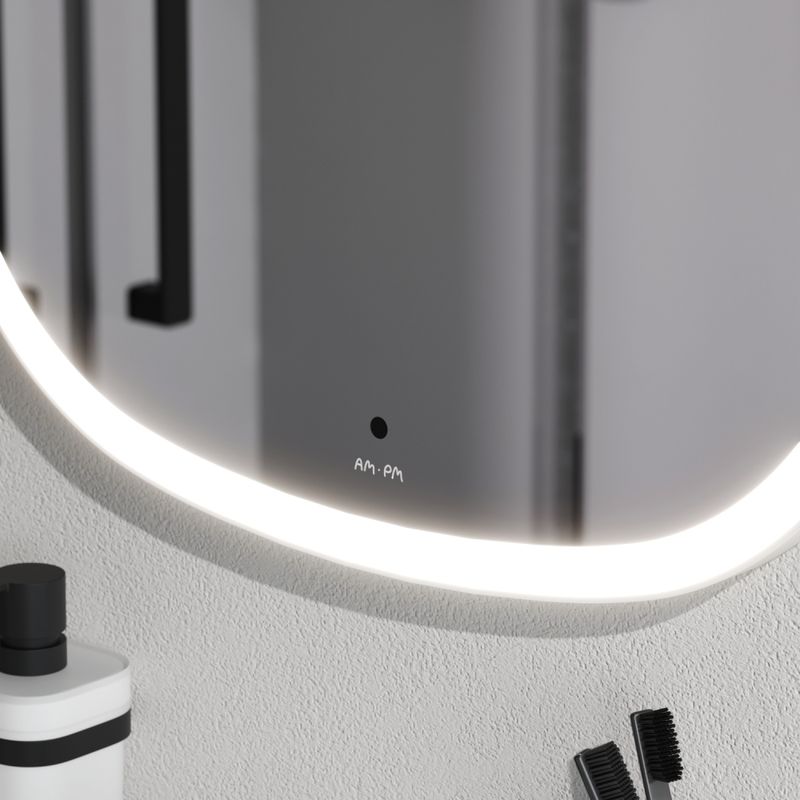 M8FMOX0551WGH Зеркало универсальное с контурной LED-подсветкой, ИК- сенсором,вытянутое, 55*100 см