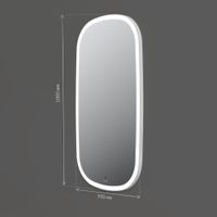 Зеркало AM.PM Func 55×100 см с LED-подсветкой и ИК-сенсор / M8FMOX0551WGH — 2