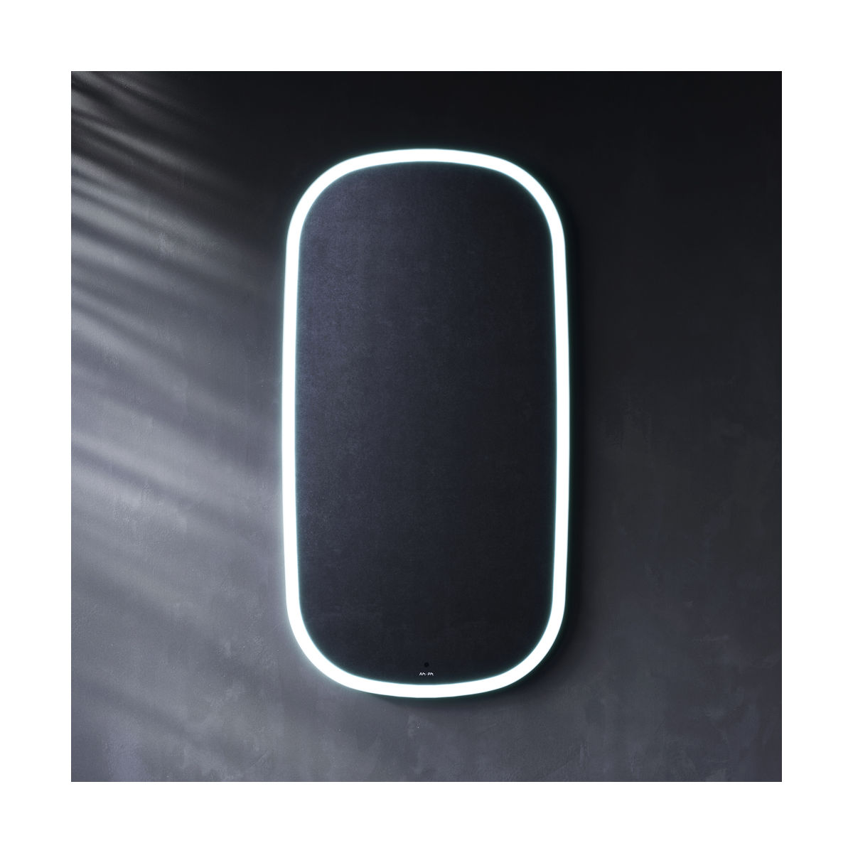 M8FMOX0551WGH Зеркало универсальное с контурной LED-подсветкой, ИК- сенсором,вытянутое, 55*100 см