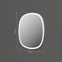 Зеркало AM.PM Func 55 см с LED-подсветкой и ИК-сенсор / M8FMOX0551WGS — 1