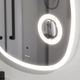M8FMOX0553SA Func, Зеркало настенное с контурной LED-подсветкой, ИК сенсором и косметическим зеркалом
