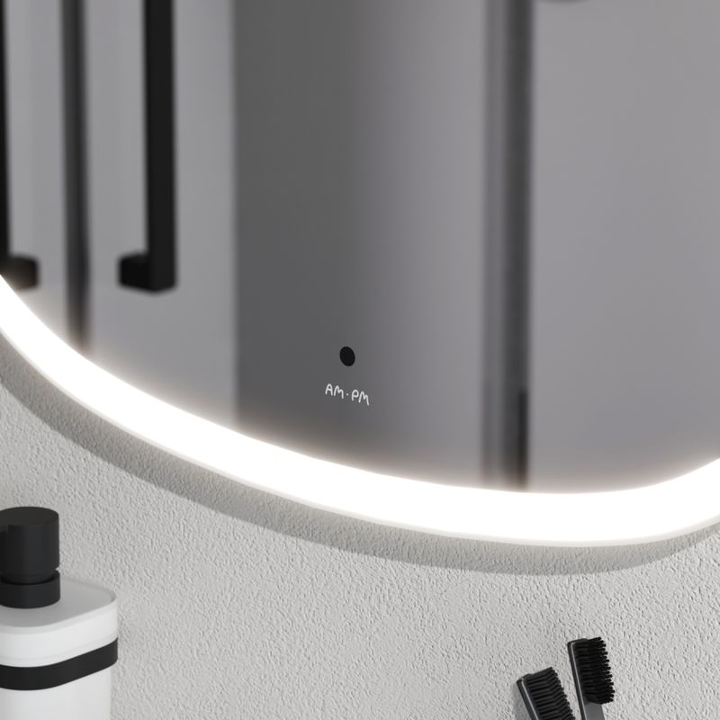 M8FMOX0651WGH Зеркало универсальное с контурной LED-подсветкой, ИК- сенсором, вытянутое, 65*124 см