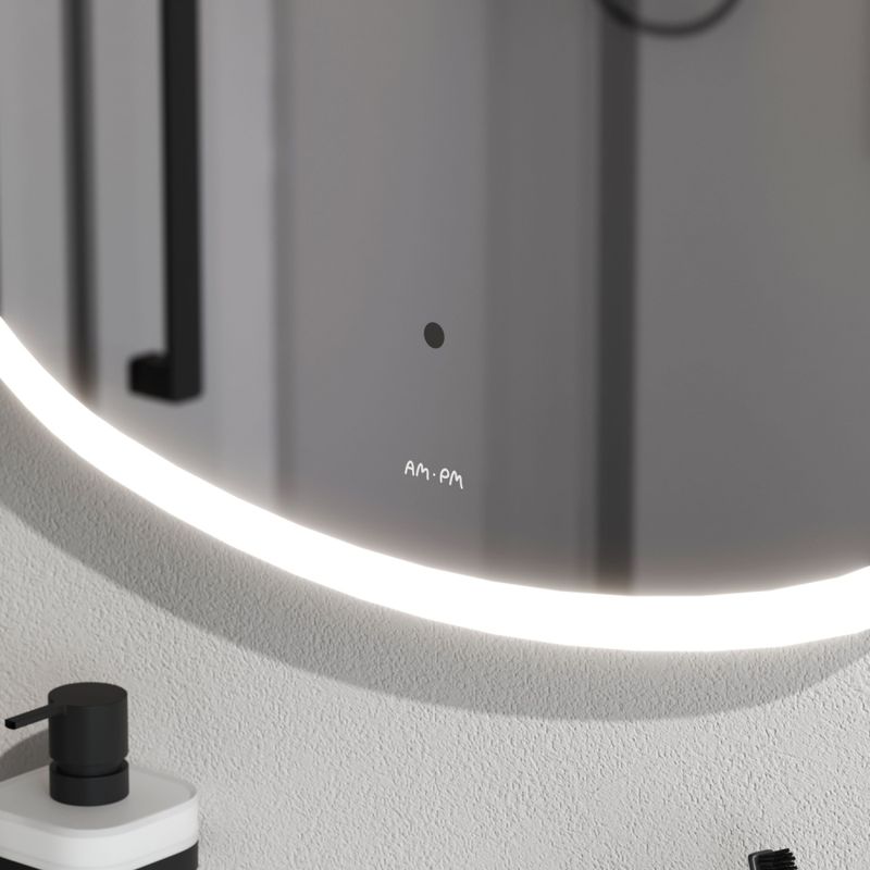 M8FMOX0651WGS Зеркало универсальное с контурной LED-подсветкой, ИК- сенсором, квадрат, 65 см