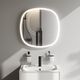 M8FMOX0651WGS Зеркало универсальное с контурной LED-подсветкой, ИК- сенсором, квадрат, 65 см