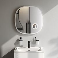 Зеркало AM.PM Func 65×65 см с контурной LED-подсветкой, ИК-сенсором и косметическим зеркалом / M8FMOX0653SA — 8