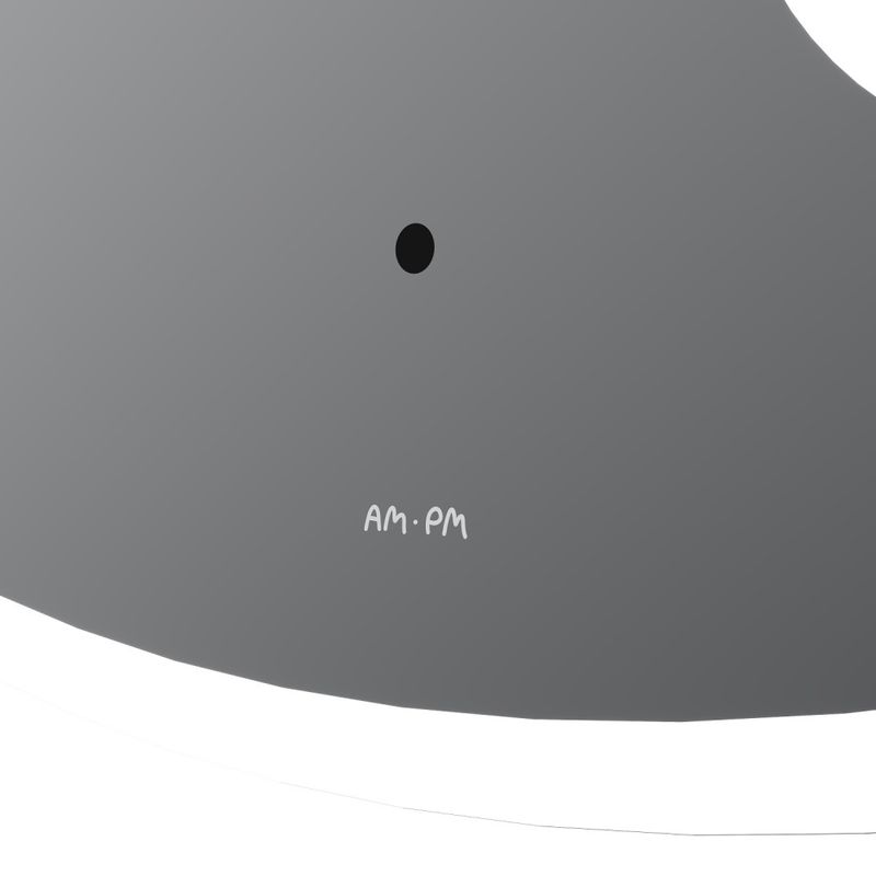 Зеркало AM.PM Func 65×65 см с контурной LED-подсветкой, ИК-сенсором и косметическим зеркалом / M8FMOX0653SA