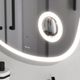 M8FMOX0653SA Func, Зеркало настенное с контурной LED-подсветкой, ИК сенсором и косметическим зеркалом