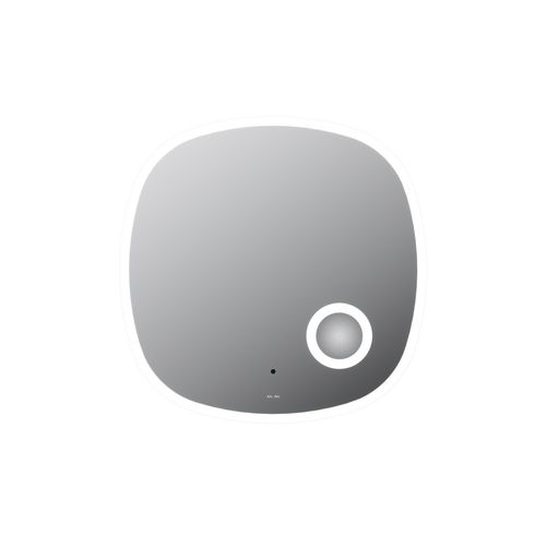 Зеркало AM.PM Func 65×65 см с контурной LED-подсветкой, ИК-сенсором и косметическим зеркалом / M8FMOX0653SA