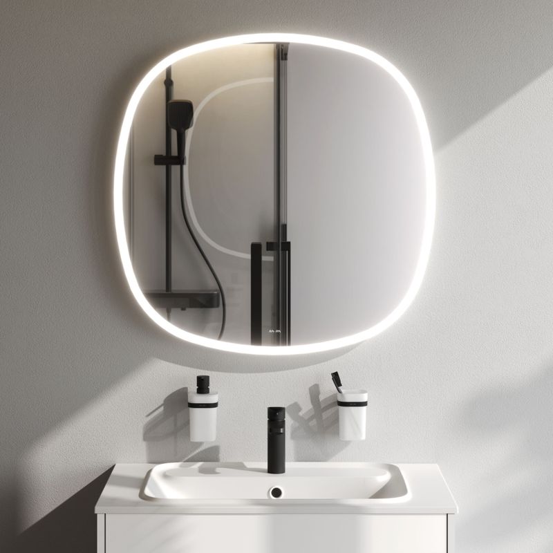 Зеркало AM.PM Func 80 см с контурной LED-подсветкой и ИК-сенсор / M8FMOX0801WGS