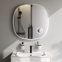 Зеркало AM.PM Func 80×80 см с контурной LED-подсветкой, ИК-сенсором и косметическим зеркалом / M8FMOX0803SA — 7