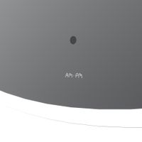 Зеркало AM.PM Func 80×80 см с контурной LED-подсветкой, ИК-сенсором и косметическим зеркалом / M8FMOX0803SA — 8