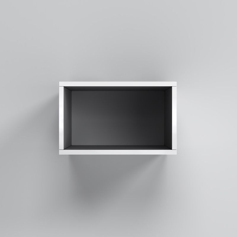 Ниша для хранения в ванную AM.PM Func 40×25 см / M8FOH0401WG белый глянец