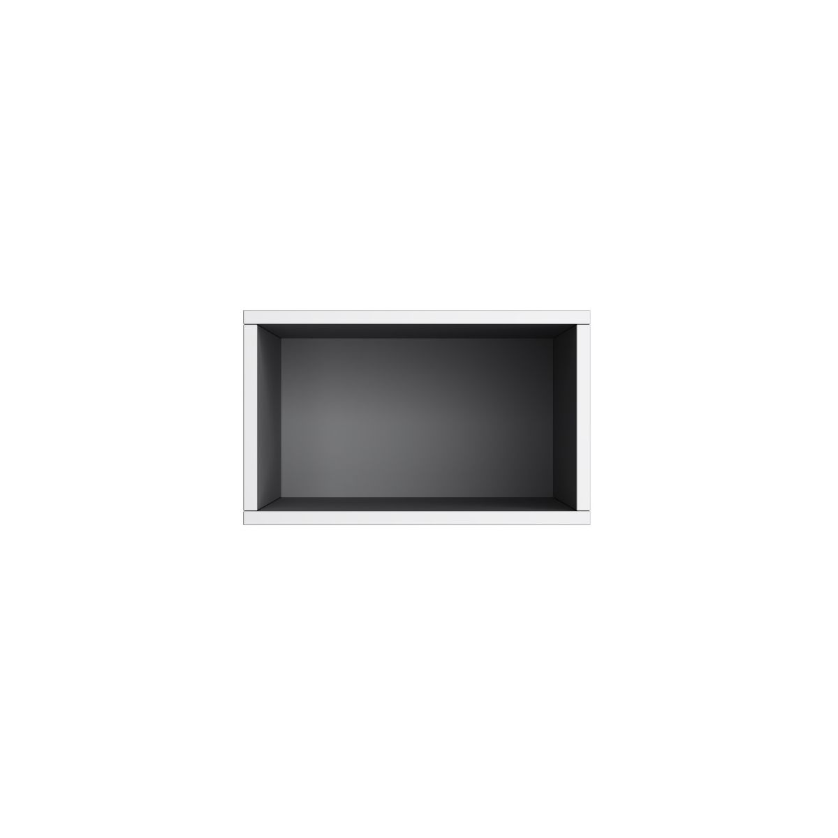 M8FOH0401WM Func, Ниша для хранения 25 см, 40 см, цвет белый матовый