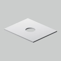 Столешница для ванной AM.PM Func 60 см M8FST0601WG белый глянец — 2