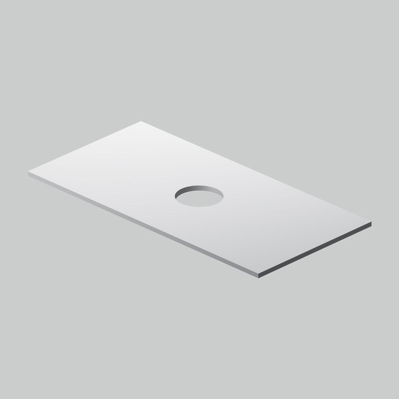 Столешница для ванной AM.PM Func 100 см M8FST1001WG белый глянец