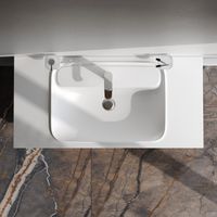 Раковина AM.PM Func 100 см M8FWPC1000WM белый матовый — 2