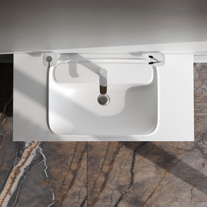 Раковина AM.PM Func 100 см M8FWPC1000WM белый матовый