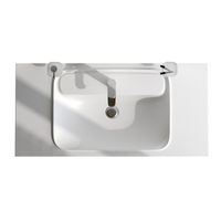 Раковина AM.PM Func 100 см M8FWPC1000WM белый матовый — 1