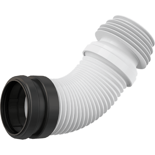 Гибкая подводка для выпуска унитаза AlcaDrain (AlcaPlast) M9006 DN90/110 (подходит ко всем скрытым системам инсталляции)