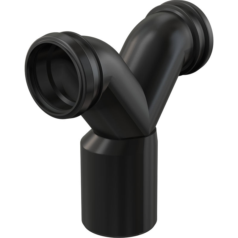 Двойное колено AlcaDrain (AlcaPlast) M909 90° с защитными затворами