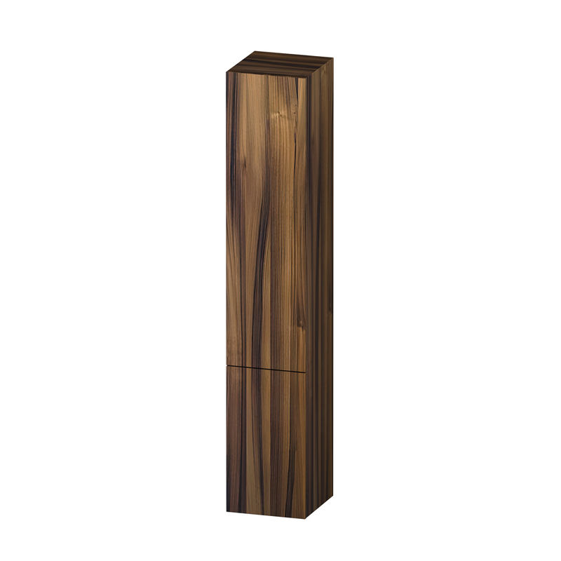 M90CHL0306HF GEM, шкаф-колонна, подвесной, левый, 30 см, двери, push-to-open, цвет: орех