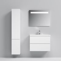 Шкаф-пенал для ванной AM.PM GEM 30 см push-to-open левый / M90CHL0306WG белый глянец — 5