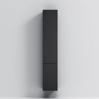 Шкаф-пенал для ванной AM.PM GEM 30 см push-to-open правый / M90CHR0306BM черный матовый — 4