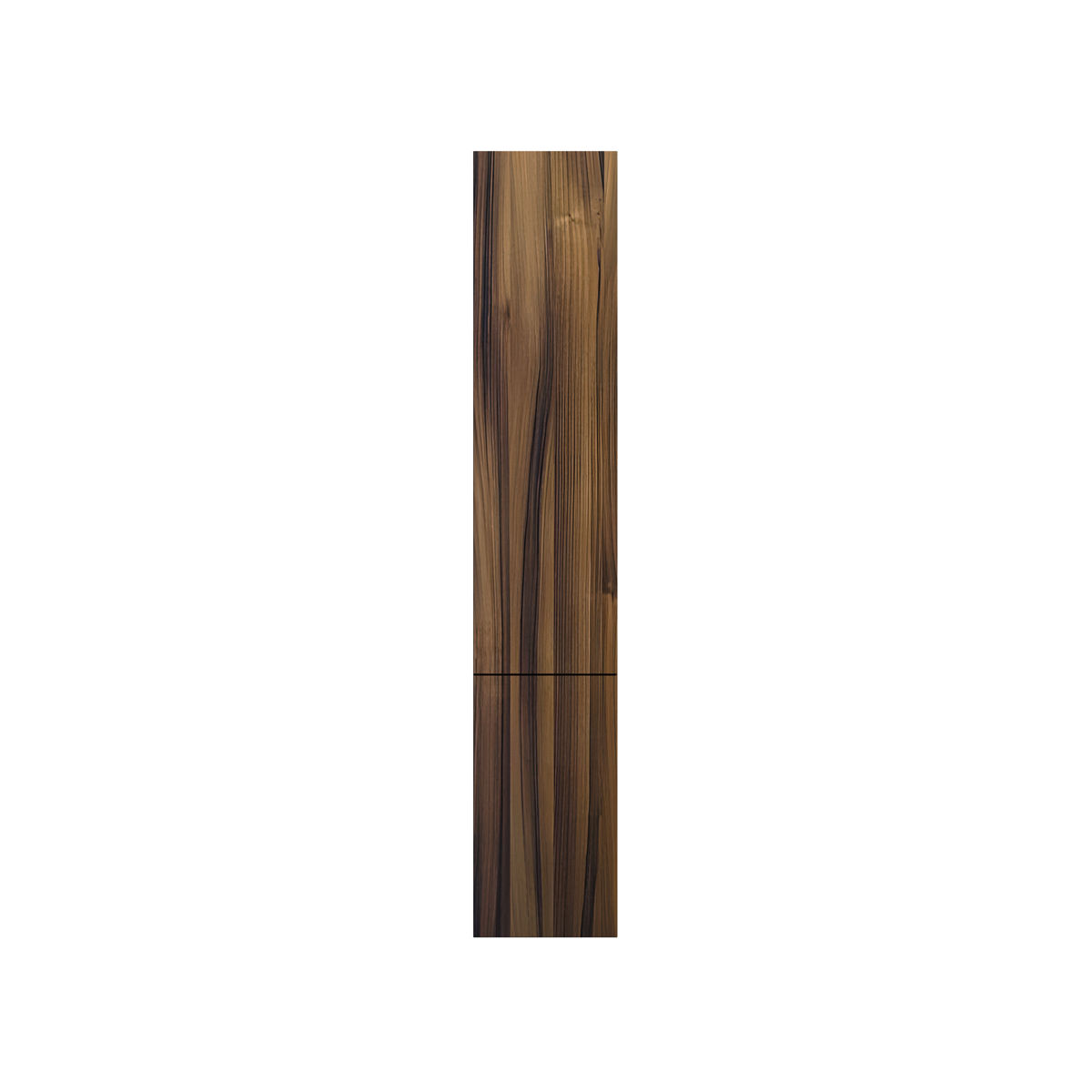 M90CHR0306HF GEM, шкаф-колонна, подвесной, правый, 30 см, двери, push-to-open, цвет: орех