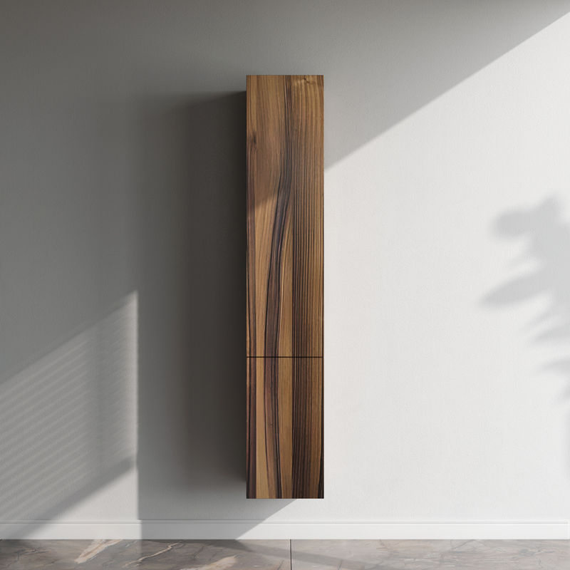 Шкаф-пенал для ванной AM.PM GEM 30 см push-to-open правый / M90CHR0306HF орех