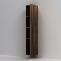 Шкаф-пенал для ванной AM.PM GEM 30 см push-to-open правый / M90CHR0306HF орех — 6